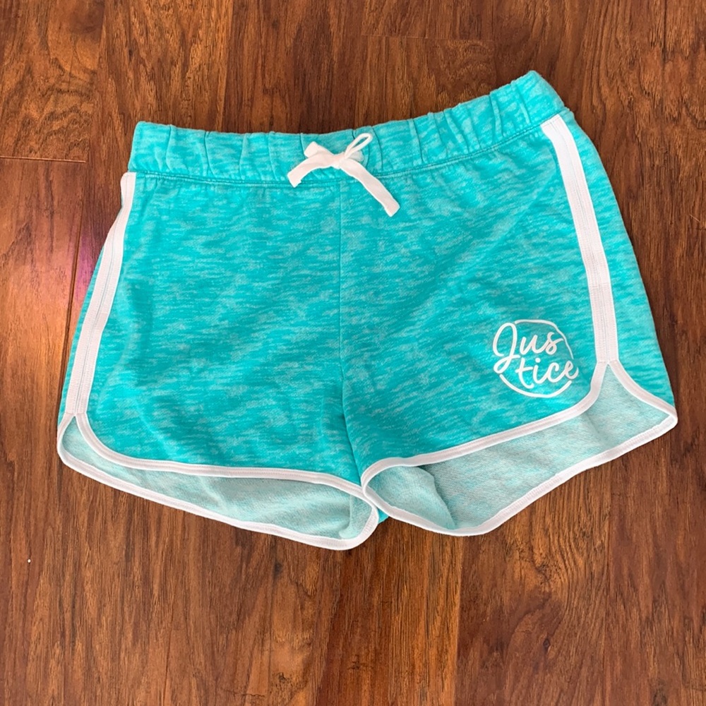 Teal justice 16-18 plus shorts